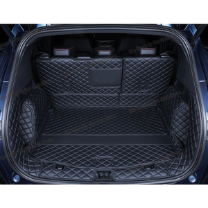 Alfombrillas de cuero para carga de coche Lsrtw2017, forro de carga para <span class=keywords><strong>Ford</strong></span> <span class=keywords><strong>Kuga</strong></span> 2019 2020 2021 3rd Escape Boot Carpet Cover - Product Image 1