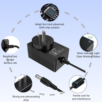 MYIXI RCM SAA-certifié Ac/dc 36W 30W 12v 3a 12v 2.5a 19v 1.58a 30w 3.5*1.5mm Adaptateur secteur, 2500ma ul Listed Energy Saving