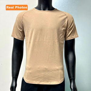 Custom Compression Shirts Plain <strong>Cotton</strong> Polyester T-Shirts Crew Neck Printed Athletic Mens Muscle Tee Shirt Running Sports <strong>Wear</strong> - Product Image 1