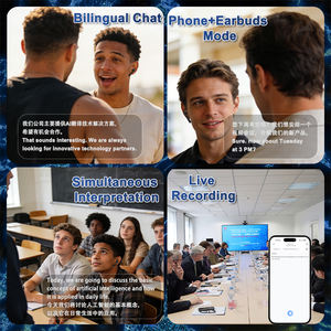 Écouteurs intra-auriculaires sans fil TWS V77 V5.2 à succès avec fonction de traduction audio et vidéo et création vidéo IA - Product Image 3