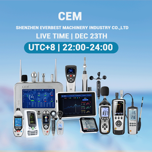 CEM DT-8863B Industrial Infrared <b>Thermometer</b> With Dual Laser Targeting 800C to 1472F Degree OEM & ODM Supported DT-8863B Industr - Product Image 3