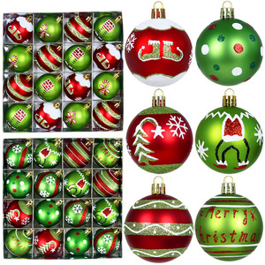 Boules <span class=keywords><strong>de</strong></span> Noël vintage <span class=keywords><strong>Grinch</strong></span>, décorations suspendues rétro pour arbre <span class=keywords><strong>de</strong></span> Noël, fête <span class=keywords><strong>de</strong></span> fin d'année - Product Image 1