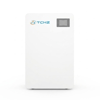 Batería de Litio LiFePO4 de 90% DOD, 10 kWh, 48 V/51.2 V, 200 Ah, Apilable, con BMS Inteligente, para Almacenamiento Solar Doméstico, CAN 8000+, Garantía de 10 Años