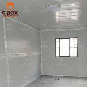 Cbox Fast Build Prefabricated 20ft Office Portable Worker Camp Modular Tiny Homes Project Department Folding <b>Container</b> House - Product Image 5