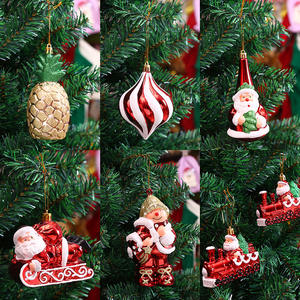 Juego de adornos para árboles de Navidad Fieltro Navidad Santa Elf Muñeco de nieve Adorno de bastón de caramelo Calcetín de Navidad Gnomo Juguetes de fieltro Decoración - Product Image 3