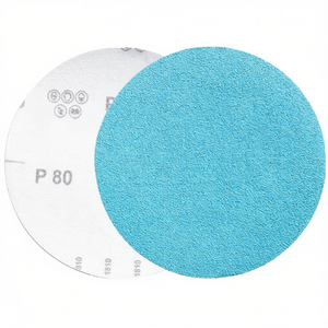 Disques de ponçage Velcro robustes P80 150 mm pour le polissage du bois et du métal - Product Image 2