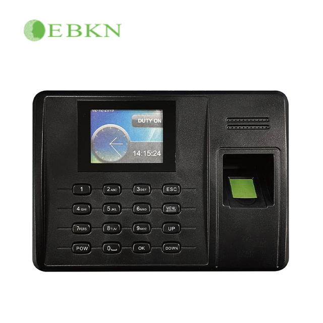 EBKN Fingerprint Attendance Machine  USB Export & Fingerprint & Password Punch Time Recording Check-in/out with Free SDK