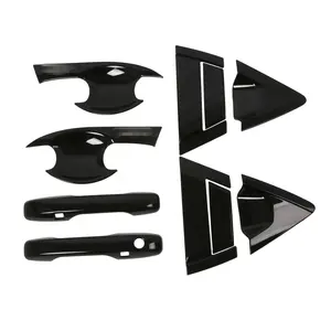 WZXD Exterior Accessories Auto Accessories Bright Black For Honda HRV Vezel 2023