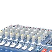 Gooermi PMX-802D Console de Mixage 8 Canaux avec Interface USB, Effets, Table de Mixage Audio, Amplificateur de Puissance pour Scène