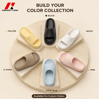Sandalias de EVA de Color Personalizado, Moldeadas en una Sola Pieza, Ligeras, Antideslizantes, con Punta Abierta, para Hombres y Mujeres, para Interiores y Exteriores