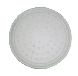 10 to 16 inches Microwavable Sugarcane Bagasse Biodegradable Plates Disposable Pizza Plates Wholesale