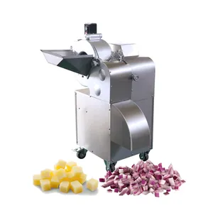 CHD100 Automatische Groente Aardappel Wortel Ui Tomaat Kokosnoot Mango Cube Dicer Snijmachine