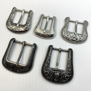 工場卸売カスタム高級ファッションウエスタンベルトバックル高品質ヴィンテージ亜鉛合金ピンバックル男性用 - Product Image 1