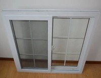 Ventanas Corredizas de PVC de Doble Acristalamiento Estilo Europeo MINGLEI, Ventanas de Vinilo