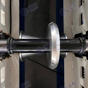 เครื่องขึ้นรูปกรอบประตูรูปตัววีสแตนเลสแบบอัตโนมัติควบคุมด้วย PLC พร้อมมอเตอร์และลูกปืน - Product Image 3