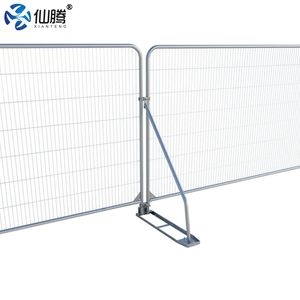 उच्च गुणवत्ता वाले अस्थायी बाड़, लोकप्रिय जस्ती तार जाल, अस्थायी ऑन-साइट बाड़, साइट बाधा, भीड़ प्रशंसक बाधा बाधा - Product Image 2