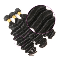 Achetez-en un, obtenez-en un gratuitement – Cheveux indiens Remy vierges 100 % 15A, 30 pouces, sans perte, doux et brillants, vente en gros par lots