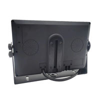 Monitor de TV para coche al por mayor de fábrica 5 7 9 10 pulgadas Ahd Quad Split Flap pantalla grabadora de vídeo con soporte de Metal en forma de U