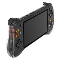H55 Console de jeu portable RK3566 1.8GHz Linux Rétro Lecteur vidéo 5.5 "1280*720 Deux haut-parleurs 1GB 8GB Hall Rocker Ambiance Light