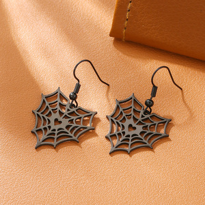 Pendientes Colgantes de Halloween con Diseño de Serpiente y Esqueleto, Joyería de Fiesta para Mujer, Pendientes de Acero Inoxidable R0419 1 - Product Image 3