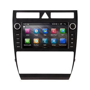 Autoradio Android 8 pouces à écran tactile autoradio pour <span class=keywords><strong>Audi</strong></span> A6 2004 avec bouton voiture multimédia Carplay Android Navigation - Product Image 3