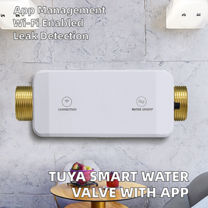 Tuya wifi thông minh van nước cho nhà thông minh điều khiển từ xa áp lực nước Nhiệt độ phát hiện nước Android khách sạn - Product Image 2