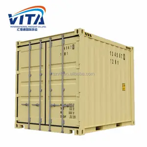 Tàu container 10 feet container đặc biệt in12feet 8ft 6ft container tại Trung Quốc cảng chính