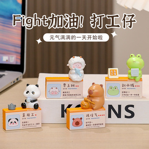ของตกแต่งเรซิ่นรูปการ์ตูนรุ่ยเจี๋ย สำหรับตกแต่งโต๊ะทำงานและบ้าน เหมาะเป็นของขวัญ - Product Image 4