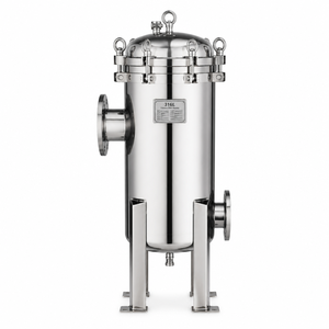 Boîtier de filtre de précision en acier inoxydable 304 316, réservoir haute pression durable pour traitement de l'eau industriel multi-cartouches - Product Image 1