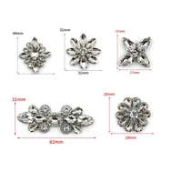 Meilleures ventes : Applique thermocollante en strass et cristaux, motif fleur en verre avec griffes, pour vêtements DIY et robes de mariée