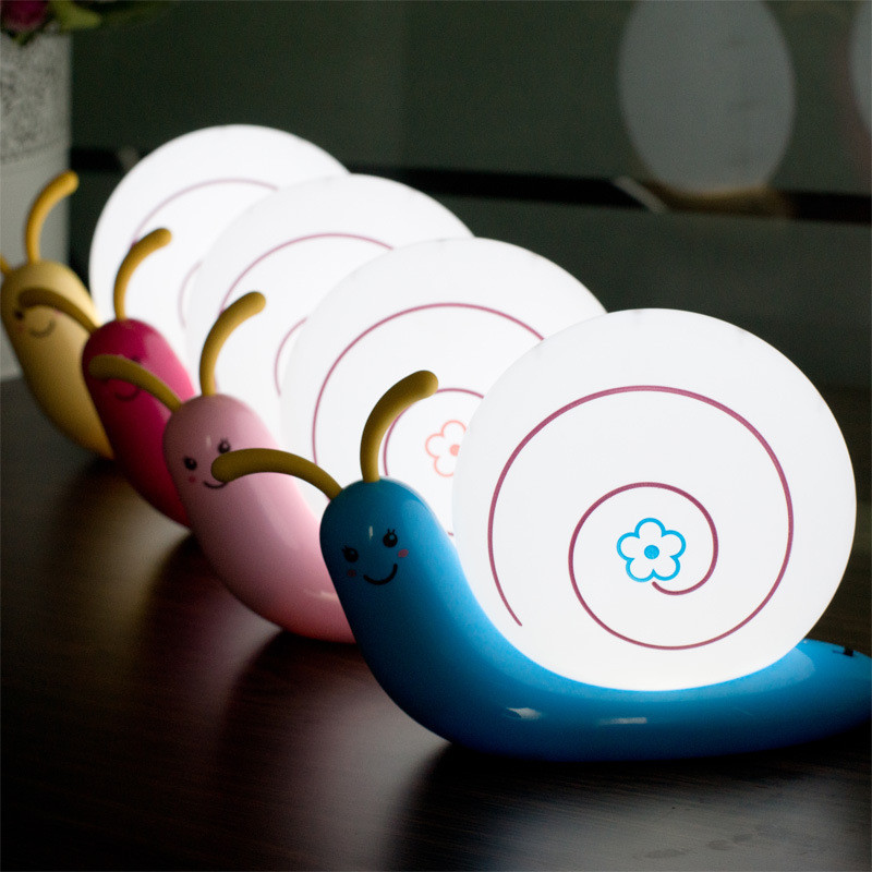 子供のための新しい創造的なかわいいLEDカタツムリウォールランプ 