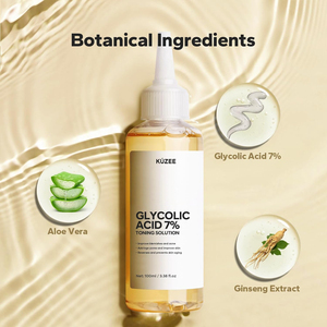 Organik Nazik Peeling Tonik Solüsyonu Matlığı Azaltır Kırışıklıkları Giderir Cilt Lekelerini Nemlendirir Glikolik Asit Lüks Yüz Bakımı - Product Image 3