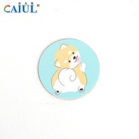 Autocollant de protection d'objectif d'appareil photo en TPU, anti-rayures, anti-poussière, motif de dessin animé mignon, capuchon de protection