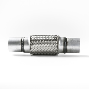 Tuyau flexible d'<span class=keywords><strong>échappement</strong></span> en acier inoxydable <span class=keywords><strong>45</strong></span>*100*200 <span class=keywords><strong>mm</strong></span> avec <span class=keywords><strong>tube</strong></span> pour système d'<span class=keywords><strong>échappement</strong></span> universel pour voitures avec embouts - Product Image 5