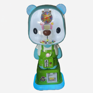Máquina expendedora de monedas con diseño de oso panda, con juguetes en cápsula y pelotas saltarinas para niños mayores de 3 años - Product Image 2