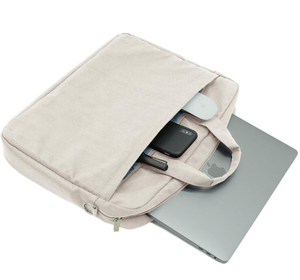 Modern Casual Black Polyester Laptop Briefcase Shoulder Bag for Women and Men for Office Students <strong>Lap</strong> <strong>Tops</strong> - Product Image 3