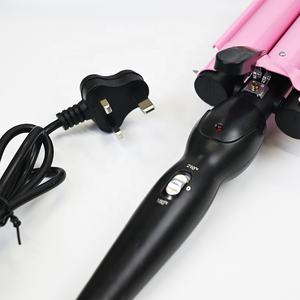 Fengmang, revestimiento de proteína vegetal profesional, turmalina, cerámica, PTC, salón de calentamiento rápido, rizador de pelo de <span class=keywords><strong>3</strong></span> <span class=keywords><strong>barriles</strong></span>, rizador de pelo de onda grande - Product Image 5