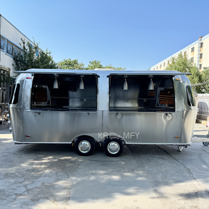 Chariot de boulangerie en acier inoxydable pour caravane, camion mobile, café, jus, concession, remorque de restauration rapide avec certification CE - Product Image 1