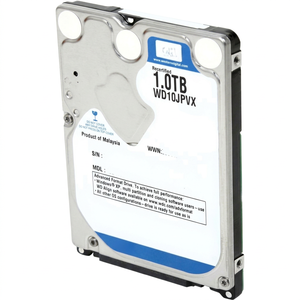 WD10JPVX Disco duro interno de 2,5 pulgadas, disco de almacenamiento portátil SATA de 1TB, 5400RPM, HDD, para consola de juegos portátil - Product Image 1