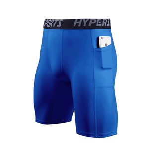 Fitness Compression Sportswear Haute Élastique Évacuation De L'humidité Athlétique Vélo <span class=keywords><strong>Scooter</strong></span> Hommes Shorts - Product Image 5