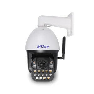 UHD 4K 8MP Wifi กล้อง PTZ ความปลอดภัยการตรวจสอบวิดีโอ30x ซูม H.265 Ptz Cam IP สนับสนุน ICR Fulcolor Night Vision IR กล้อง400M
