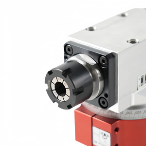 HQD Four-Output <b>Aggregates</b> HSK63F ER25 Angle Head With Motor for Home Decoration Engraving Machine 7000-12000rpm HQD Four-Output - Product Image 5