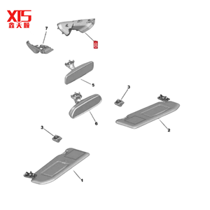 <span class=keywords><strong>Peugeot</strong></span> 3008 4008 <span class=keywords><strong>5008</strong></span> C5 Boîtier de protection de rétroviseur pour support et protection de rétroviseur latéral YL004220XT - Product Image 4