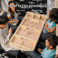 Jeu de société en bois et cartes pour enfants et familles, éducatif, écologique, personnalisé, best-seller, 3 joueurs, compact