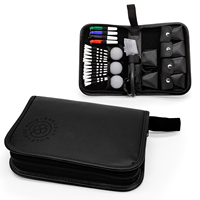 Boîte cadeau de golf avec logo personnalisé Tee de golf, marqueur de balle, outil de divot Accessoires de golf Set d'outils de golf Case