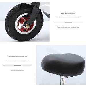 Mini Scooter Plegable Estilo Delfín para Adultos - Diseño Ligero con Neumáticos Anchos y Asiento para Hombres y Mujeres, Scooter Eléctrico Portátil - Product Image 6
