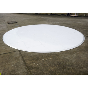 Plancher de danse portable en bois de haute qualité, rond, en contreplaqué, pour les fêtes - Product Image 4