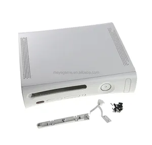 Cho Xbox 360 chất béo thay thế giao diện điều khiển vỏ màu đen đen cho Xbox 360 chất béo thay thế nhà ở vỏ trường hợp