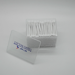Bubs Coton-tiges à tête large en éponge avec tige en plastique, sûrs pour bébé, pour maquillage - Product Image 4