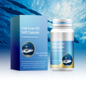 Cápsulas de Aceite de Hígado de Bacalao Marca Changxing, 0.5g, DHA, EPA, Vitamina D, Suplemento Dietético para el Apoyo Inmunológico en Adultos - Product Image 3